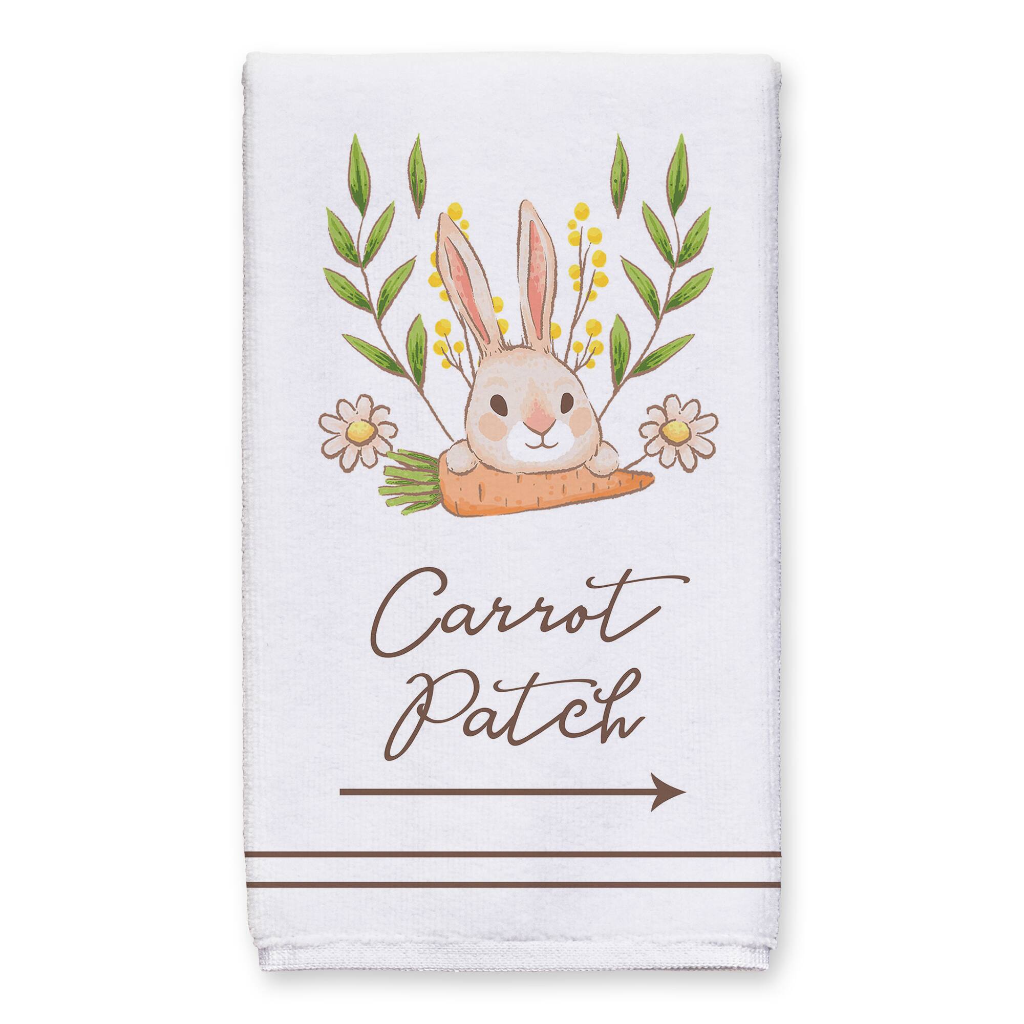 Carrot Pattern Towel Set